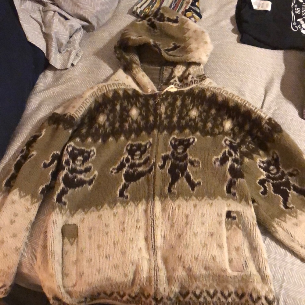 Grateful Dead alpaca sweater